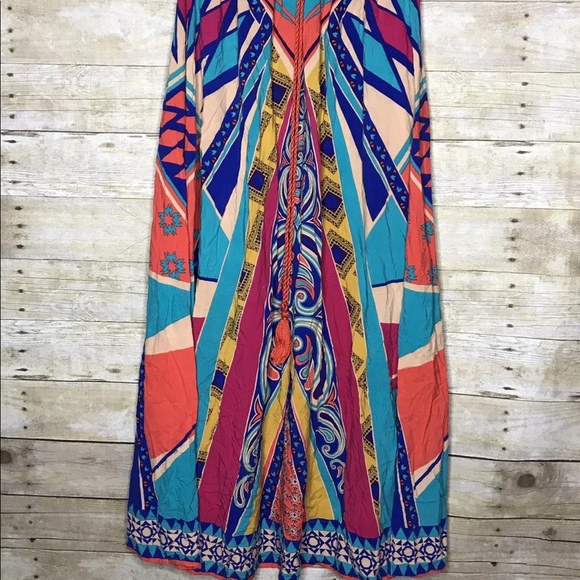 Flying tomato bohemian maxi skirt Sz M - Picture 2 of 4