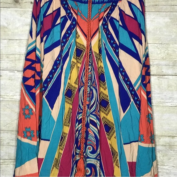 Flying tomato bohemian maxi skirt Sz M - Picture 3 of 4