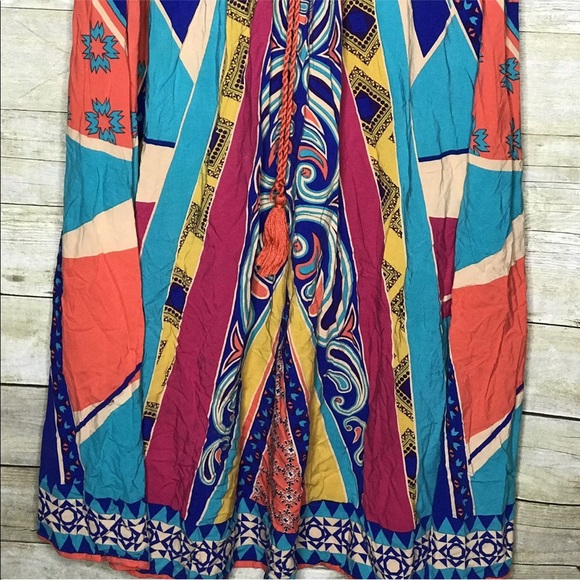 Flying tomato bohemian maxi skirt Sz M - Picture 4 of 4