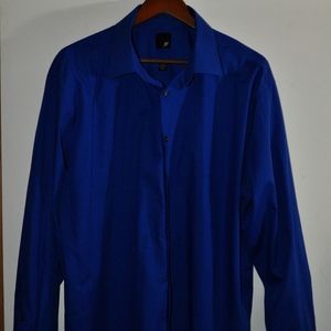 J. Ferrar Dress Shirt. Size XXL 18-18 1/2