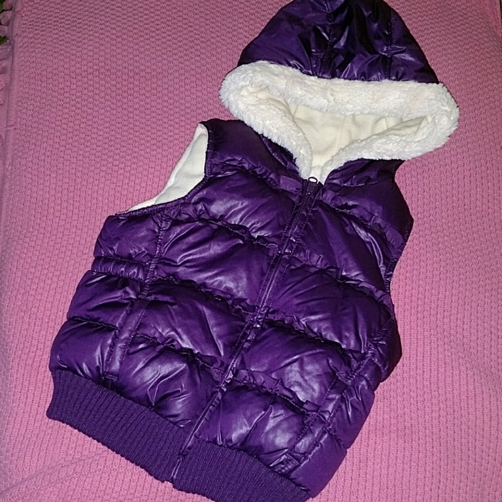 Girls Vest Hoodie