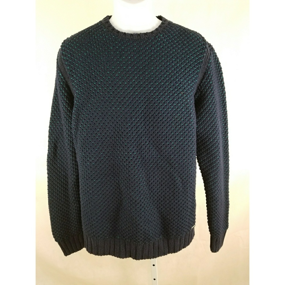 Calvin Klein Mens Knitted Crewneck Sweater Size L
