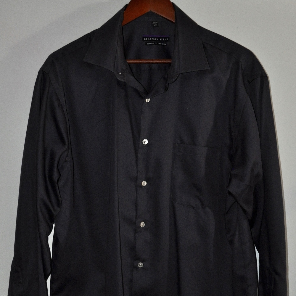 Geoffrey Beene Dress Shirt Classic Fit Size 17