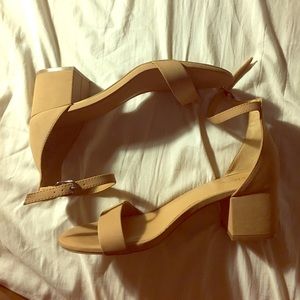 Marcella Low-Block Strap Heels