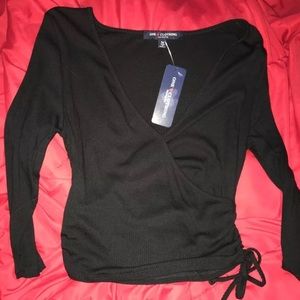 Black long sleeve shirt