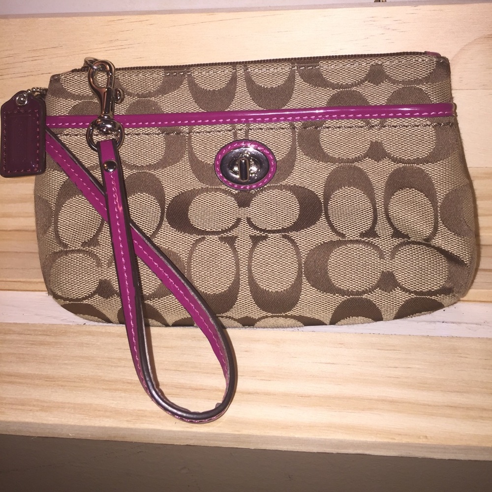 Coach wristlet
