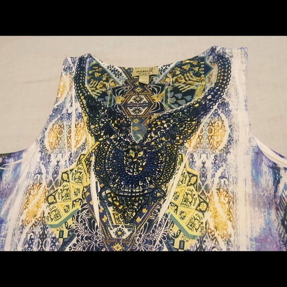 NWT One World Bohemian 1-Of-A-Kind Dress - Picture 2 of 5