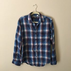 vintage gap flannel | size large