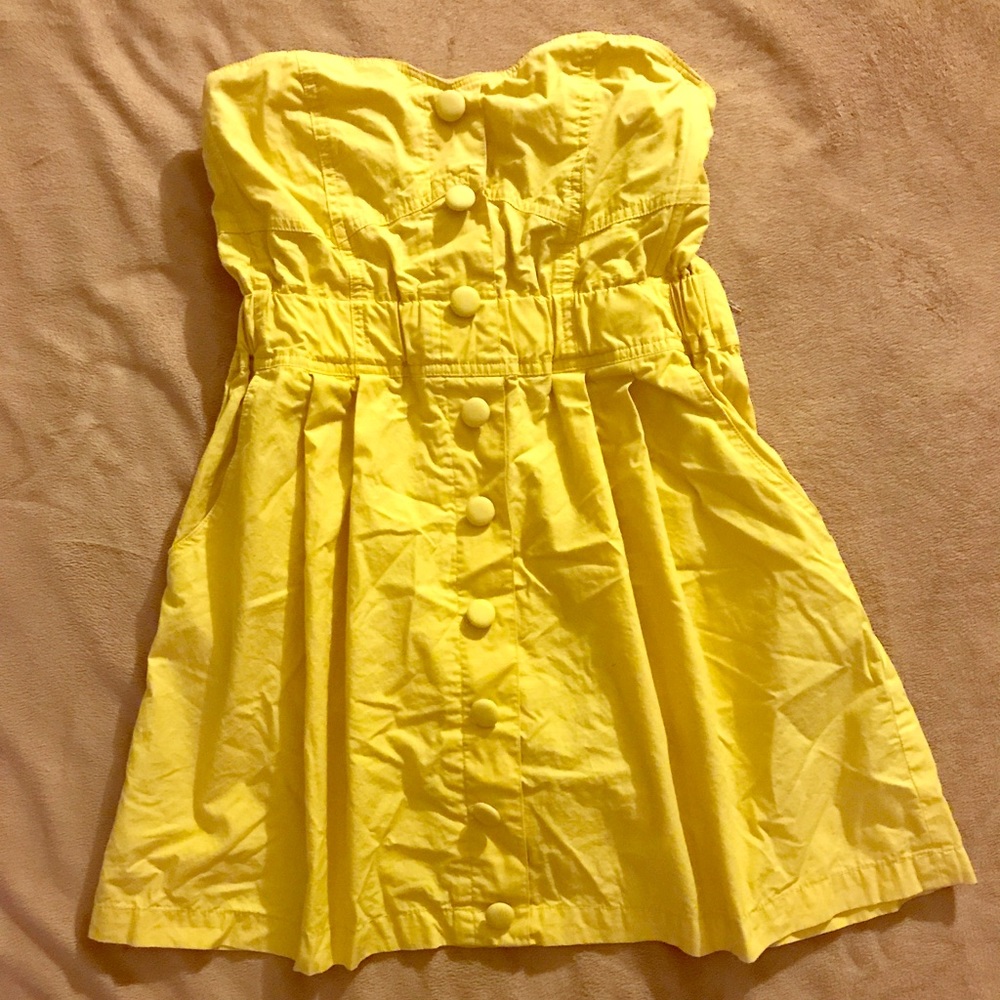 Strapless structured blouse/dress