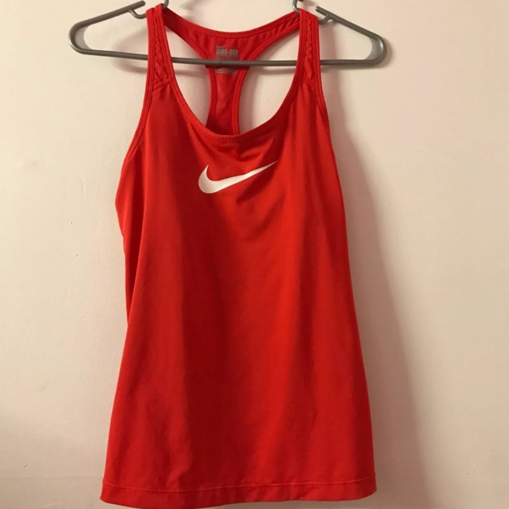 Nike orange dri fit