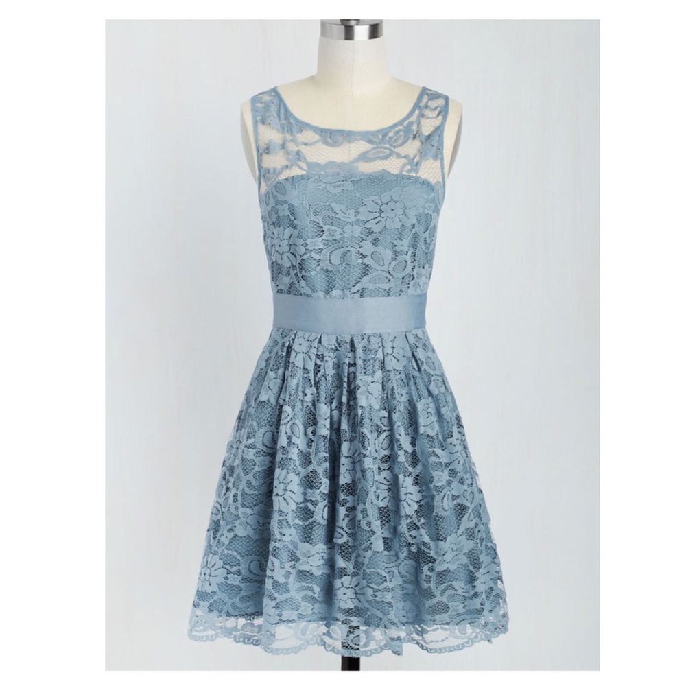 Blue Lace Dress!