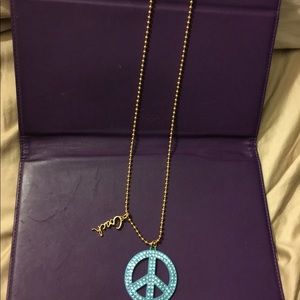 COACH 💯Limited Edition Peace Sign Necklace