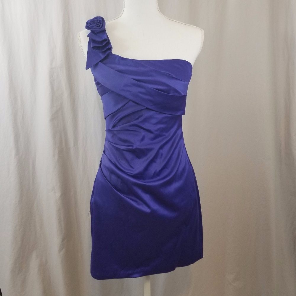 Royal Blue Cocktail/Homecoming Dress