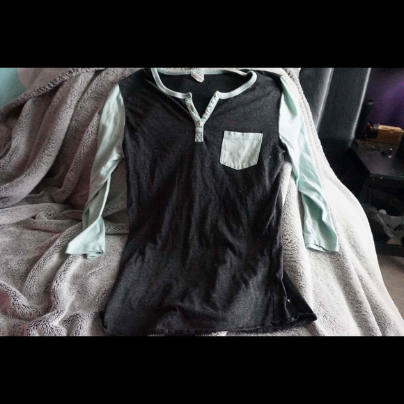 ZINE SZ SMALL BASEBALL TEE - Picture 1 of 4