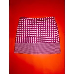 Michael Kors Pink + White Color Block Skirt Michael Kors Pink + White Color Block Skirt