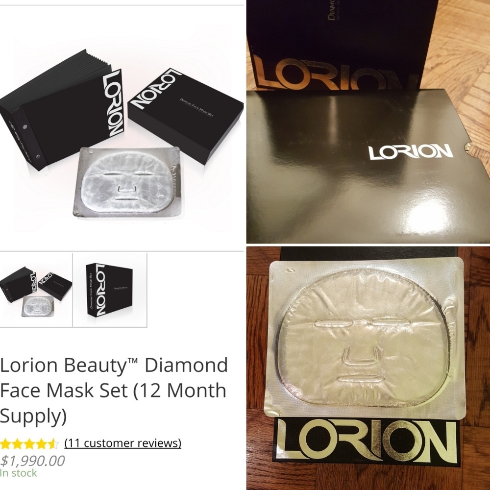 🎈SALE🎉Lorion Diamond Face Mask Set(12Month)