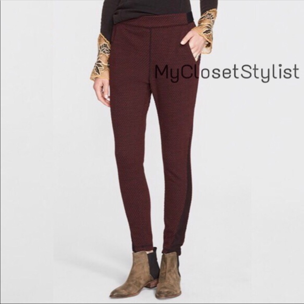 Reserved - Amazing Free People bordeaux pants