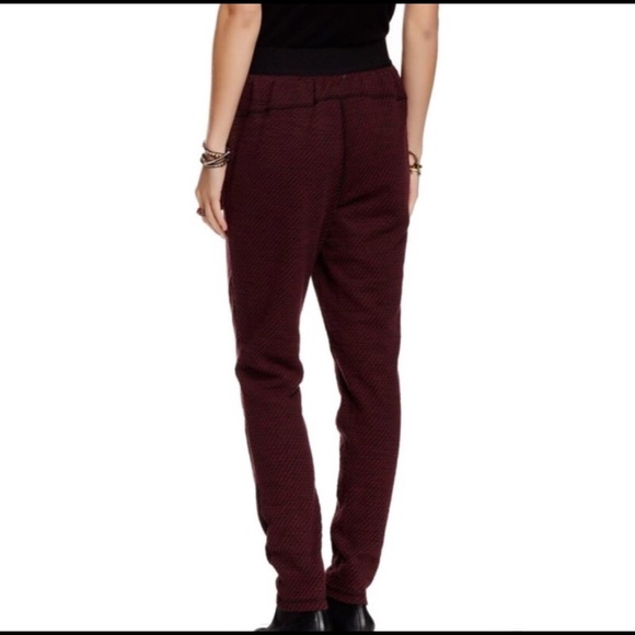 Reserved - Amazing Free People bordeaux pants - Picture 2 of 5
