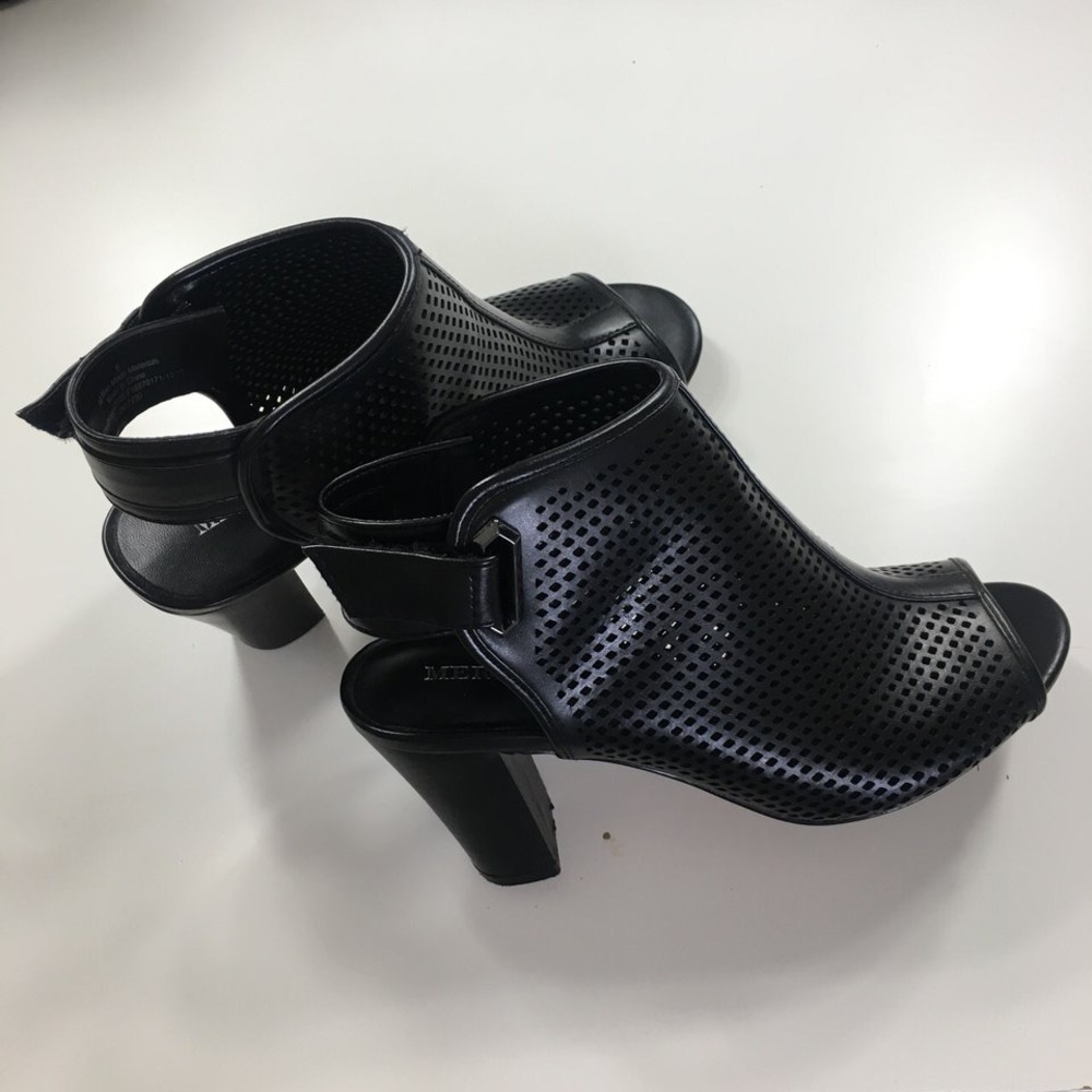 Peep Toe Ankle Booties