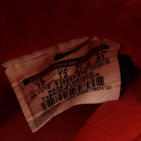 Nike Huarache Baseball Cleats Size 13 - Picture 4 of 8