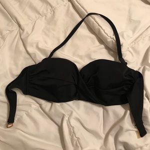 Black bathing suit top Black bathing suit top