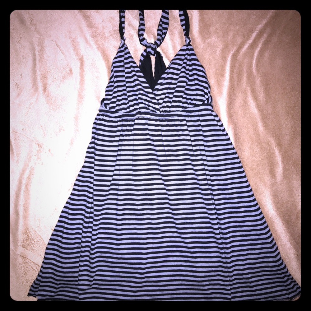 Midi striped dress