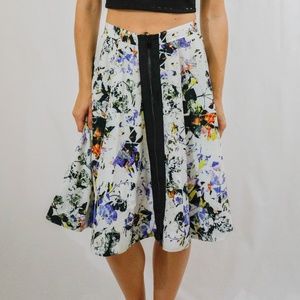 Elizabeth & James Floral Zip Skirt Size 4 Elizabeth & James Floral Zip Skirt Size 4