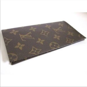 Louis Vuitton checkbook cover
