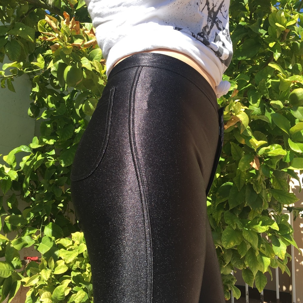 AA Black Disco Pants