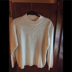Alfred Dunner Embellished Sweater Alfred Dunner Embellished Sweater