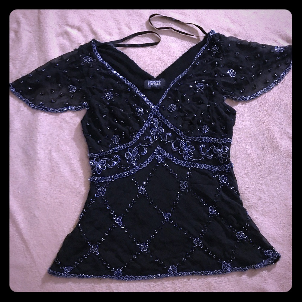 Hand made custom design and tailored top