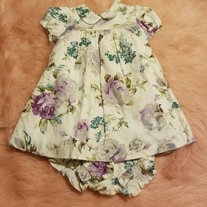 Floral print dress (New)