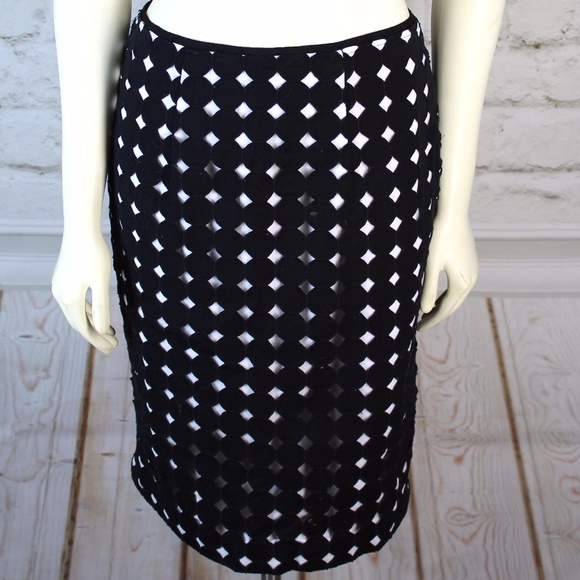 White House Black Market Dresses & Skirts - WHBM • Polka Dot Pencil Skirt