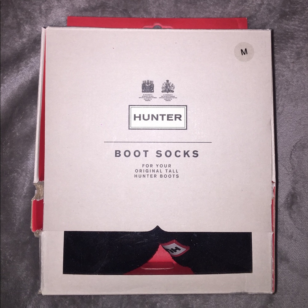 Hunter Tall Original Boot Socks Size M - NEW!