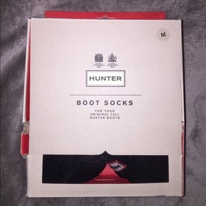 Hunter Tall Original Boot Socks Size M - NEW!