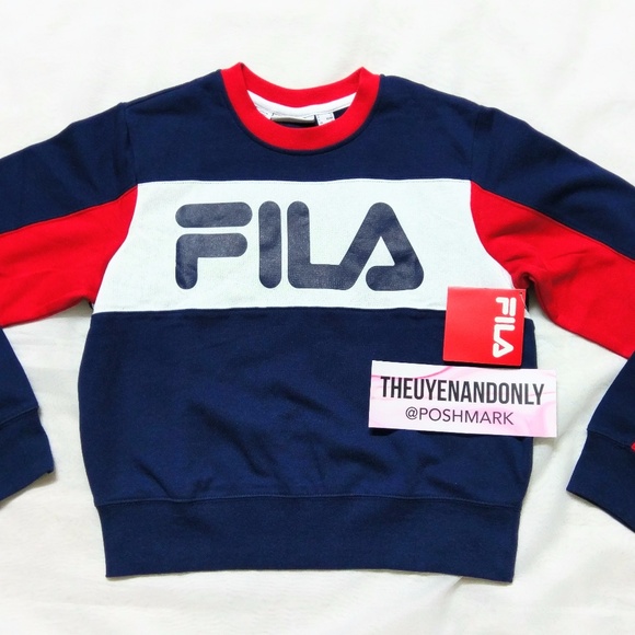 🎉HOST PICK 💠LAST ONE NWT💠 Fila Sweatshirt - Picture 3 of 8