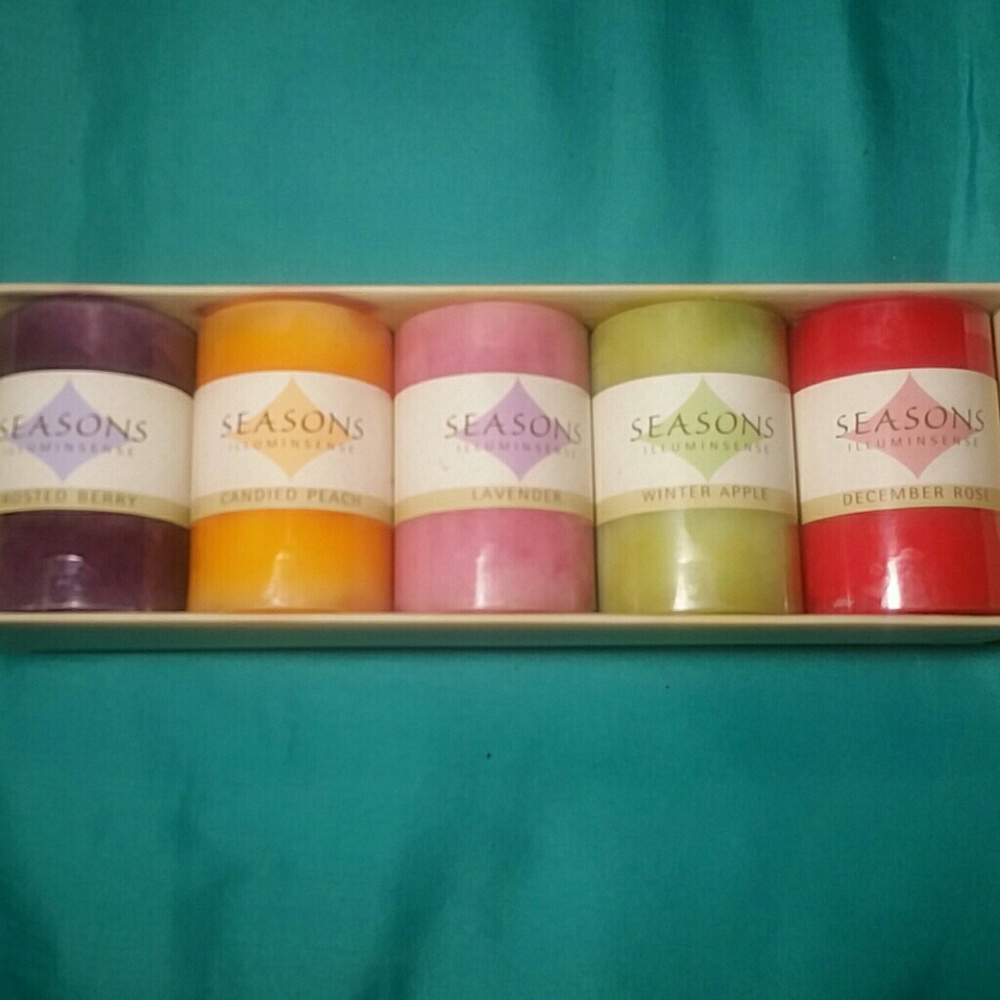 5-Color Scented Candles | Fall is here