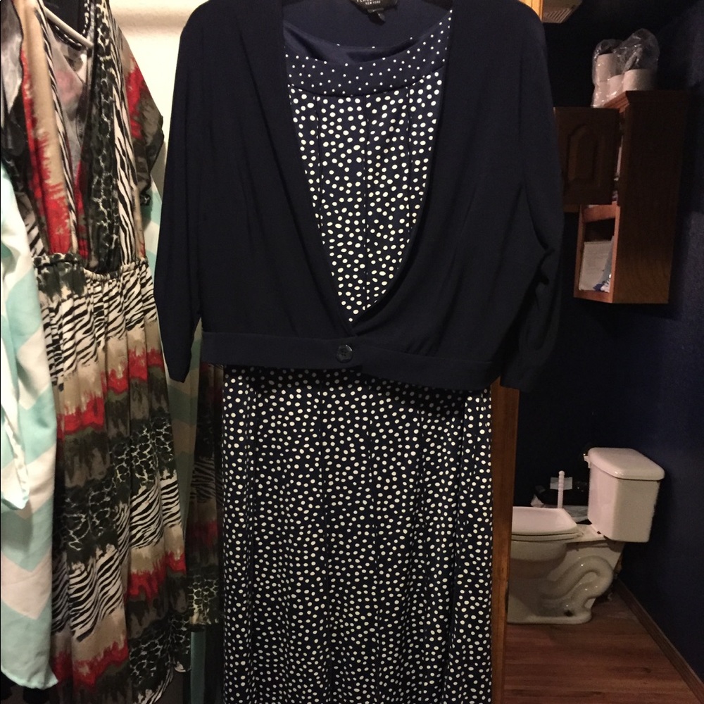 Perceptions dress and shrug