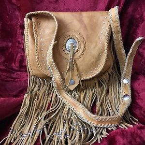 Vintage leather hobo 70’s.!  FINAL MARKDOWN
