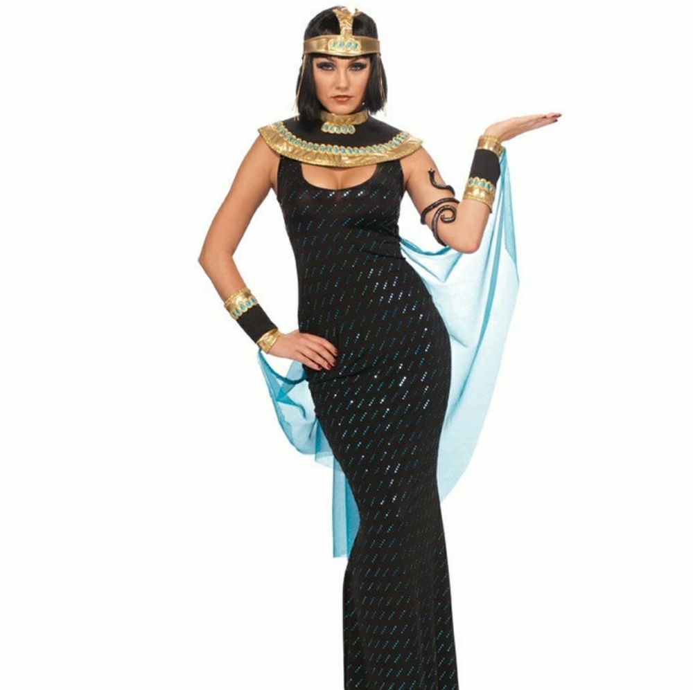 Egyptian Goddess Cleopatra Costume Long dress Phar