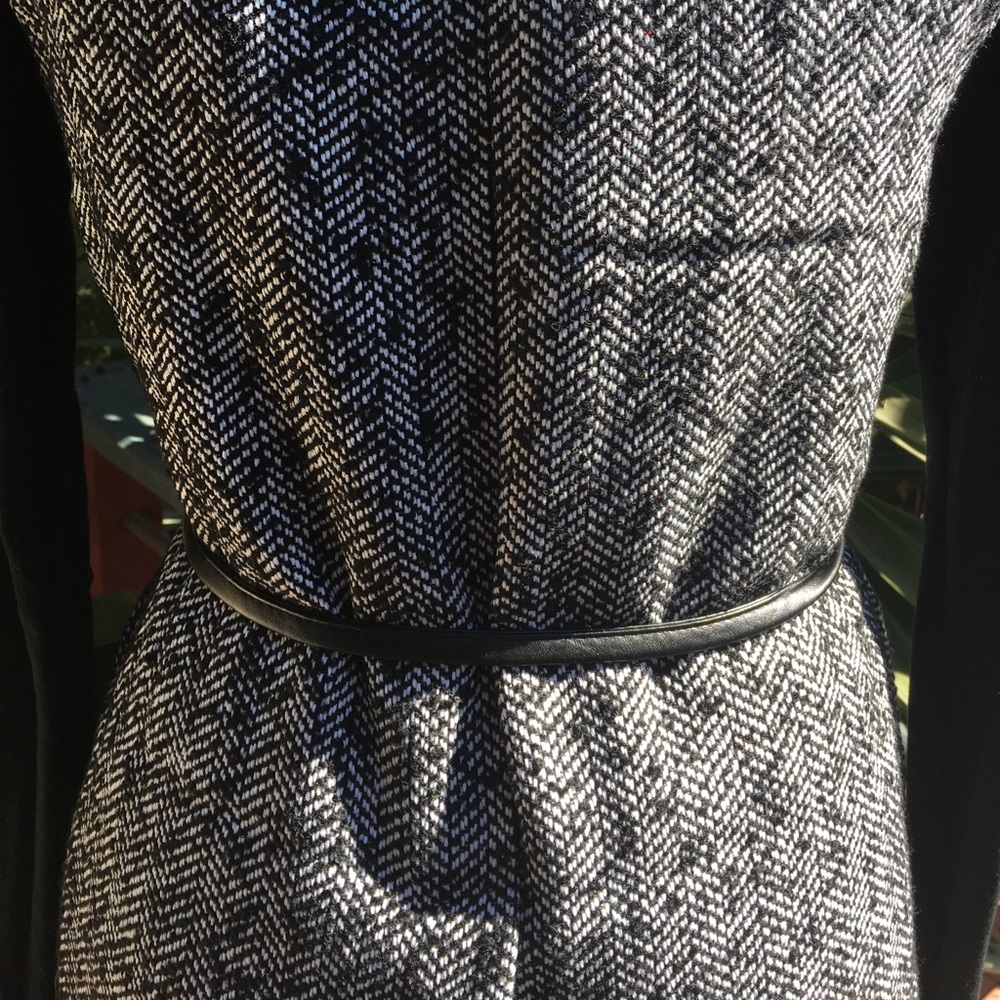 New! Wool Tweed Vest Jacket - Picture 6 of 6