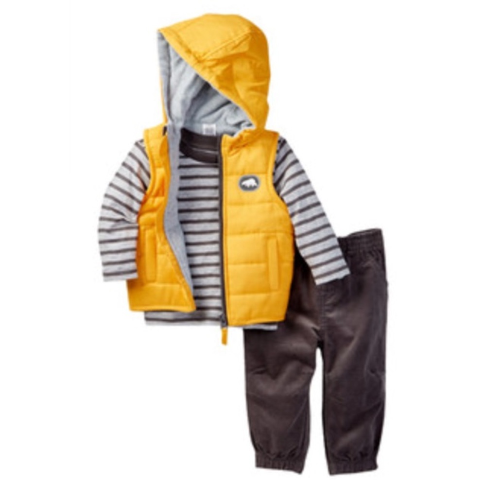 Little Me 3 piece jacket set