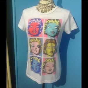 👄Cute Colorful Marilyn Monroe "T" Shirt💋