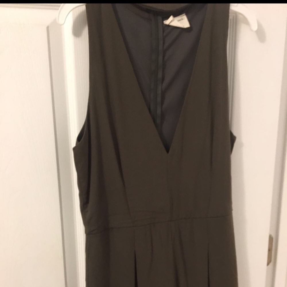 Army green romper