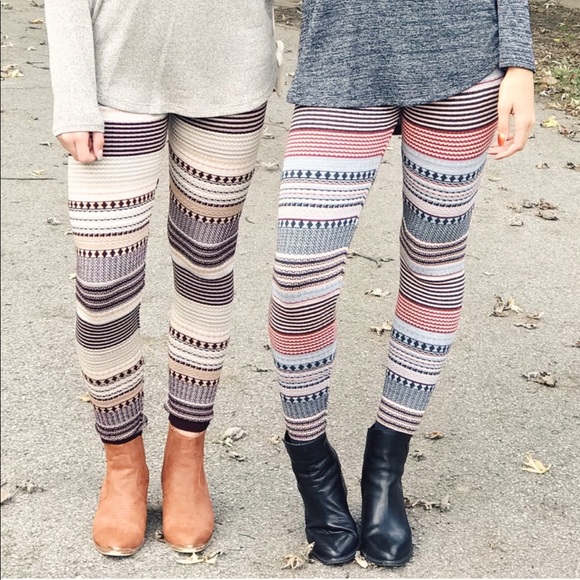  Sweater Knit Leggings - Picture 6 of 7