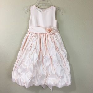 Pale pink formal dress