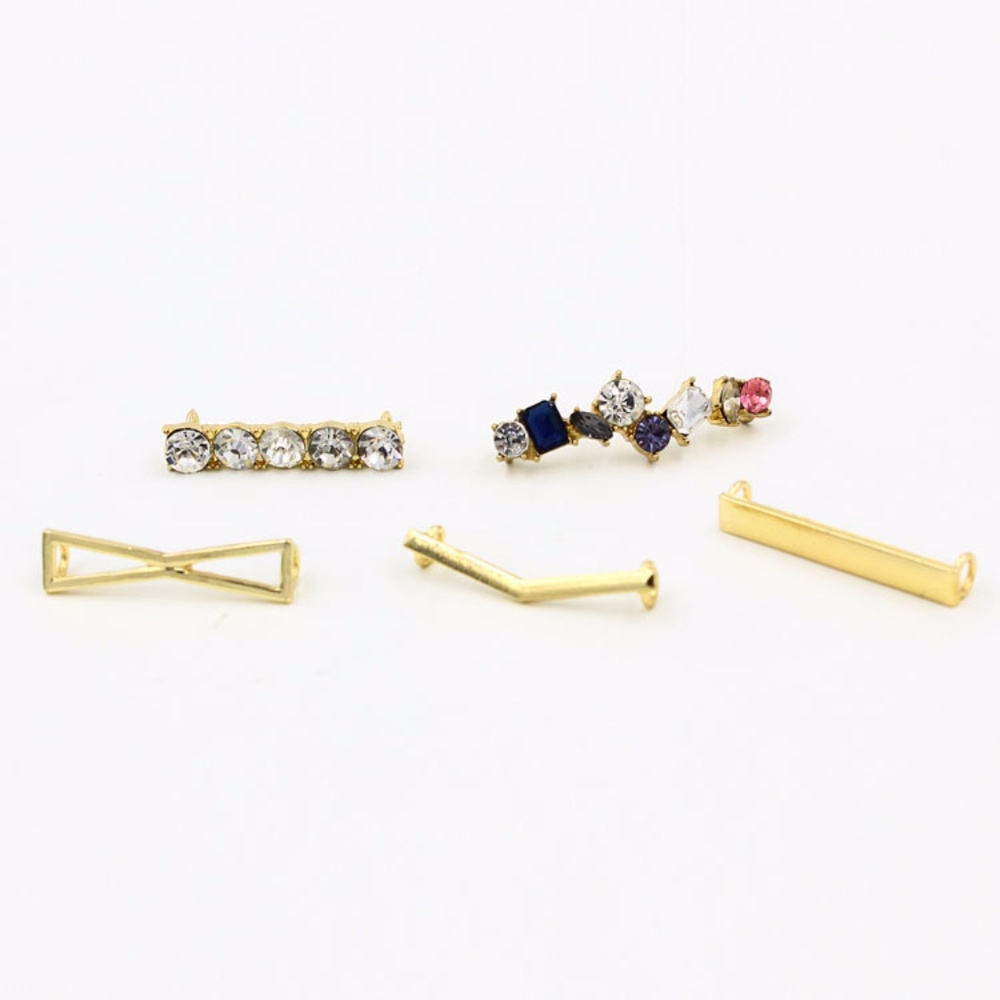 HP!! Rhinestone & Pearl Shoelace Charms 9 Designs - Picture 7 of 8