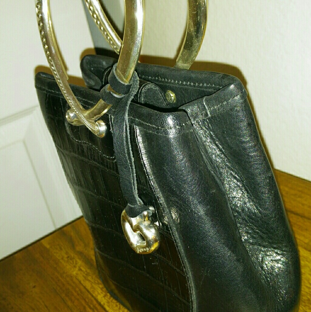Brighton Black Leather Purse