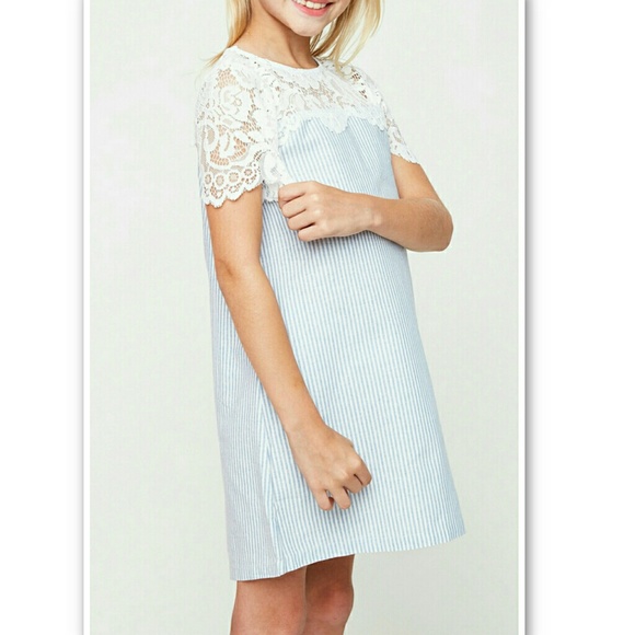 SALE💥Like Mother Like Daughter Lacey Shirt Dress - Picture 2 of 3