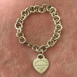 Return To Tiffany’s Heart Tag Charm Bracelet